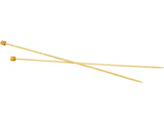 Strikkepinde, L: 35 cm, str. 4 mm, 1 par
