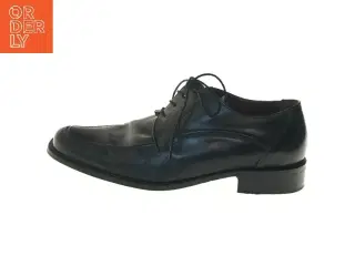 Herresko i læder, størrelse 43 fra Bonett (str. 43 )