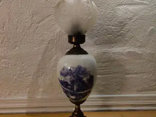 Delft porcelænslampe? 