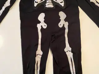 Skelet-dragt til børn