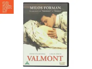 Valmont af Milos Forman med Annette Bening (DVD)