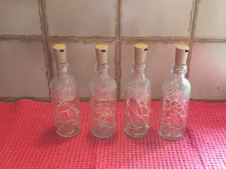 Vaser/Flasker m lyskæder
