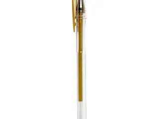 Gel Kuglepen Guld 0,8 mm - 6 stk. Pakke