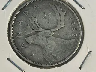 25 Cents Canada 1952