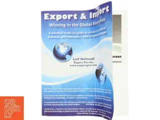 Export and Import af Leif Holmvall (Bog)