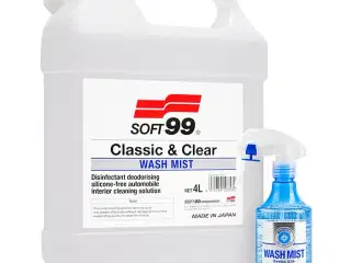 Soft99 Wash Mist interiør rens antibaktel 4L