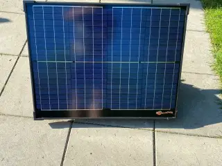 Elhegn med solceller