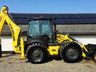 New Holland B115C / tilt + meget tilbehør / som ny