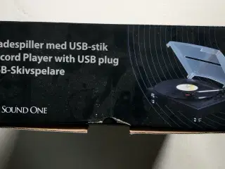 Pladespiller med USB-stik SOUND ONE
