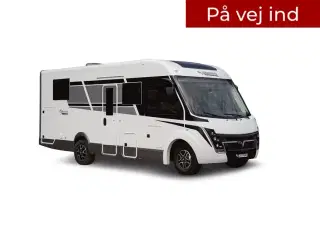 2025 - Mobilvetta K-Yacht Techno Line 86   A-Class camper med enkeltsenge over garagen og side-by-side siddegruppe