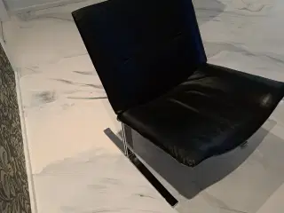 Lounge læderstol