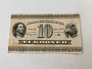 10 Kroner Danmark 1963