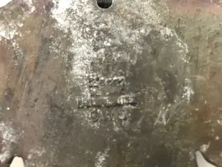 Vintage elefanthoved, støbejern (Zero Denmark) 