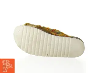 Farverige stof sandaler fra Unmade (str. 37)