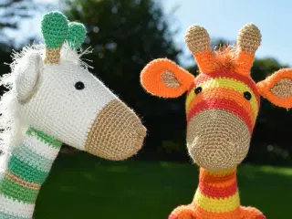 Hæklede giraffer