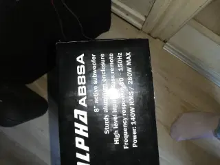 Aktiv subwoofer 