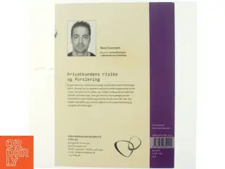 Privatkundens risiko og forsikring af Mads Svendsen (f. 1973-06-14) (Bog)