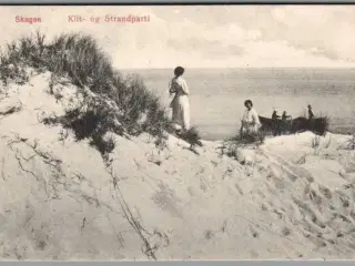 Skagen - Klit og Strandparti - Postkort - Ubrugt