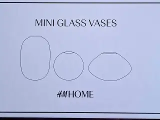 H&M Home mini vaser