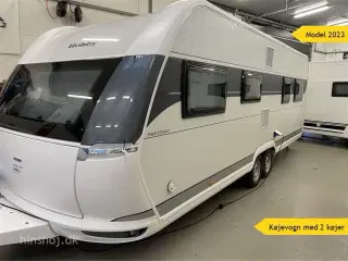 2023 - Hobby Prestige 650 KFU   Hobby 650 KFU model med Fransk seng og Køjer fra Hinshøj Caravan A/S
