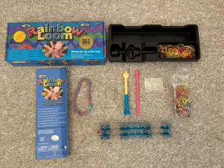Rainbow Loom elastikker.