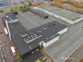 Garager/lager i Hersted Industripark – Naverland.
