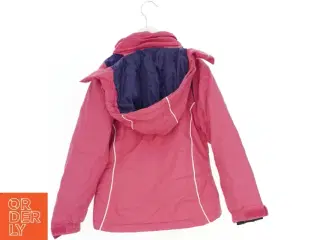 Pink vinterjakke med hætte fra Nico (str. 128)