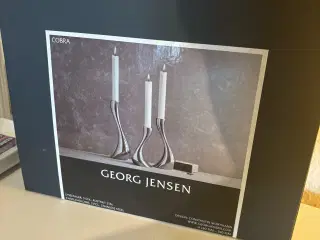 Georg Jensen Cobra lysestagesæt