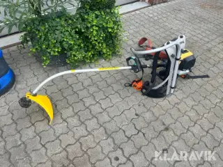 Buskrydder Texas GTX 300 med Stihl rygstøtte