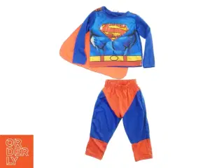 Superman dragt (lysende logo) fra Dc Comics (str. X s)