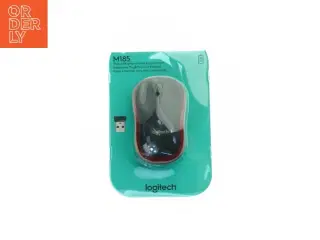 Logitech M185 Trådløs Mus fra Logitech (str. 19 x 12 cm)