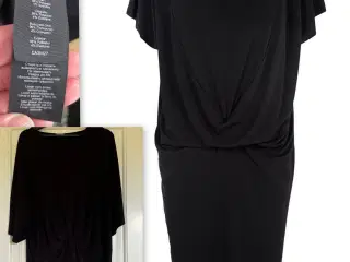 By Malene Birger sort kjole med fin knudedetalje