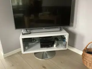 TV bord højglans hvid.