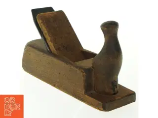 Gammel træhøvl (str. 22x7x13 cm)