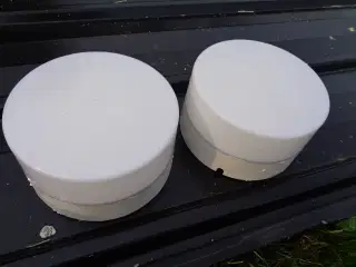 2 væglamper
