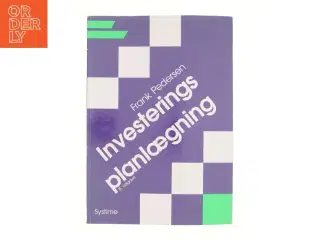 Investeringsplanlægning af Frank Pedersen (f. 1947) (Bog)