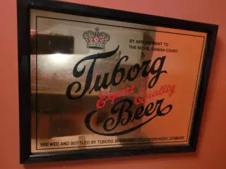 Tuborg Beer skilt (spejl)