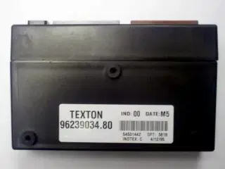 TMPro Software modul 13 – Peugeot, Fiat, Lancia, Citroen CPH Texton