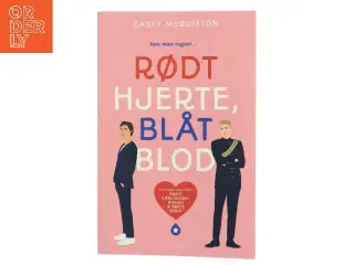Rødt hjerte, blåt blod af Casey McQuiston (f. 1991) (Bog)