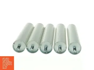 Hvide senge metalben (str. 23 x 4 cm)