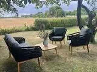 Malibu Loungesæt Sofa, bord & 2 stole