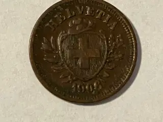 1 Rappen Switzerland 1906