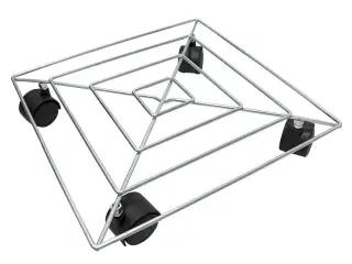 4 stk. HOME It® krukkevogn i metal 30×30 cm