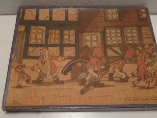 (Elmo)puslespil.Motiv fra filmen Fyrtøjet fra 1946