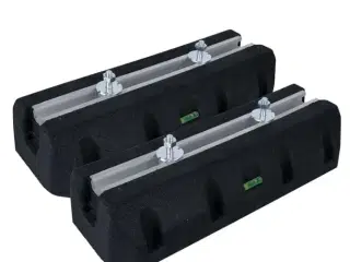 2 stk. Monoblock montageblok med skinne – 1000mm