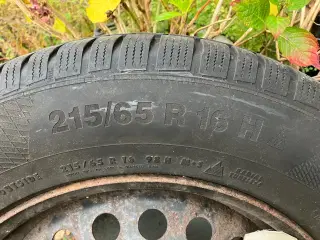 Vinterdæk på fælge 