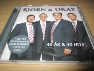 BJØRN & OKAY. 40 ÅR & 40 HITS.