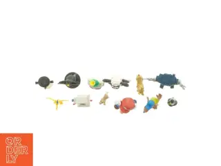Samling af plastikfigurer (str. 1,5 til 8 cm høj)