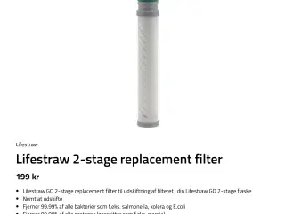 LifeStraw filter til drikkedunk