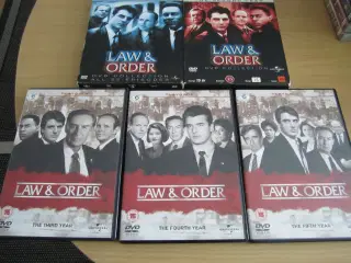 LAW & ORDER. Box Komplet 1-5.